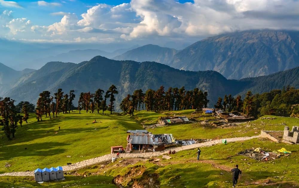 Chopta a place famous for amazing trerk heading to Tunganath and Chandrashila which is of 3.5 km