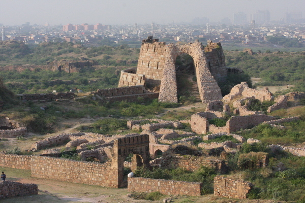 A ruined fort in delhi
